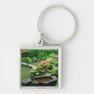 Asia, Japan, Kyoto. Zen Garden Key Ring