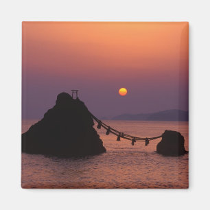 Asia, Japan, Mie, Futamigaura at Dawn Magnet
