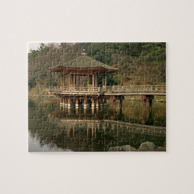 Asia, Japan, Nara, Temple in Nara Jigsaw Puzzle (Horizontal)