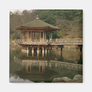 Asia, Japan, Nara, Temple in Nara Magnet