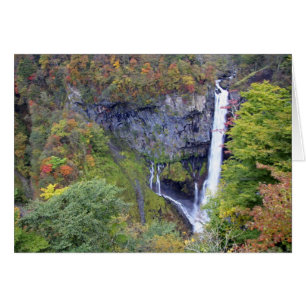Asia, Japan, Nikko. Kegon waterfall of Nikko, a