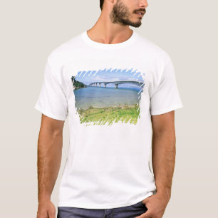 Asia, Japan, Okinawa, Kouri Bridge T-Shirt