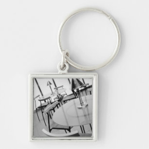 Asia, Japan, Tokyo. Cafe, Tokyo International Key Ring