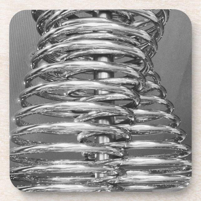 Asia, Japan, Tokyo. Coiled pipe, Tepco Energy 2 Coaster (Front)