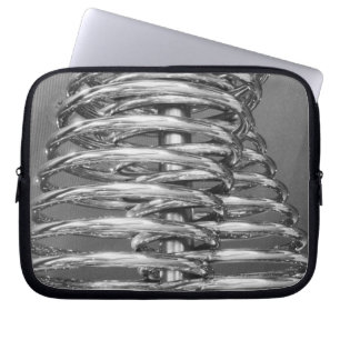Asia, Japan, Tokyo. Coiled pipe, Tepco Energy 2 Laptop Sleeve
