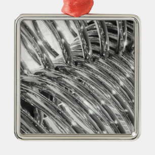 Asia, Japan, Tokyo. Coiled pipe, Tepco Energy Metal Ornament