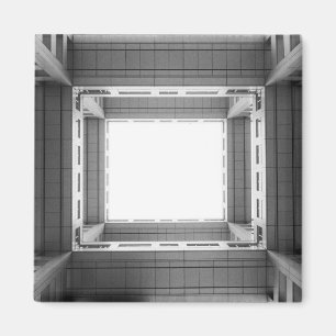 Asia, Japan, Tokyo. Fuji TV Building, looking Magnet