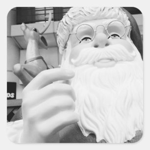 Asia, Japan, Tokyo. Santa Claus in Ikebukuro Square Sticker
