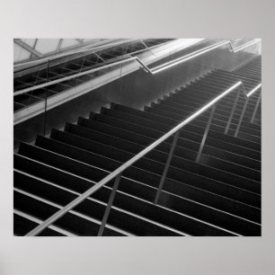 Asia, Japan, Tokyo. Stairs, Tokyo International 2 Poster