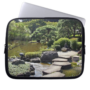 Asia, Japan, Tokyo. The Japanese Garden at the Laptop Sleeve
