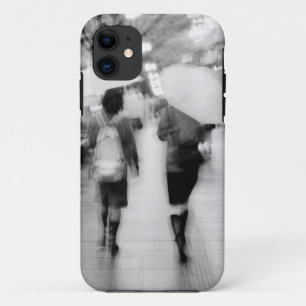Asia, Japan, Tokyo. Young women and umbrellas. iPhone 11 Case
