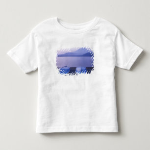 Asia, Japan, Yamanashi, Rowboats on Motosu Lake Toddler T-Shirt