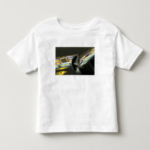 Asia, Malaysia, Melaka. Neon reflections in car Toddler T-Shirt