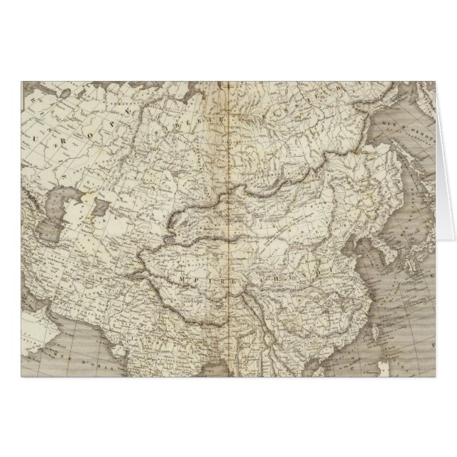 Asia Map (Front Horizontal)