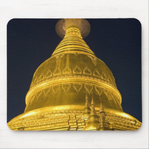 Asia, Mayanmar, Yangon, Buddhist temple in Mouse Pad