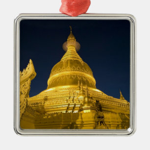 Asia, Maynmar, Yangon, Buddhist temple in Yangon Metal Ornament