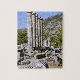 Asia, Middle East, Turkey, Ephesus. Temple of Jigsaw Puzzle