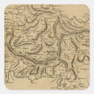 Asia Minor 2 Square Sticker