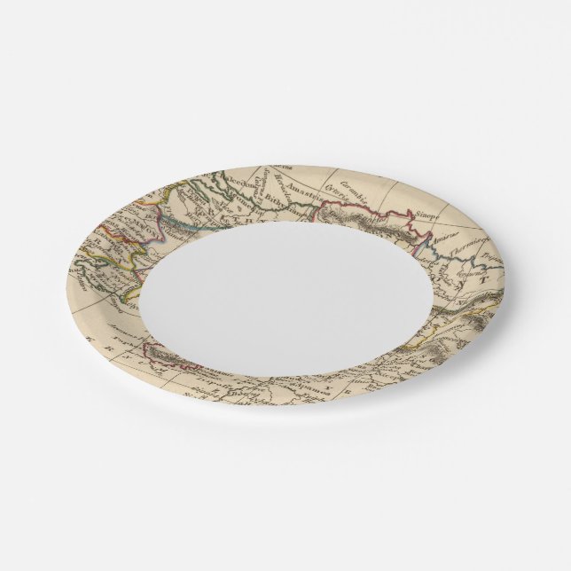Asia Minor Paper Plate (Angled)
