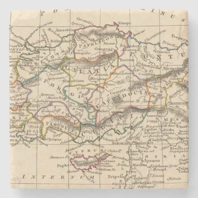 Asia Minor Stone Coaster (Front)