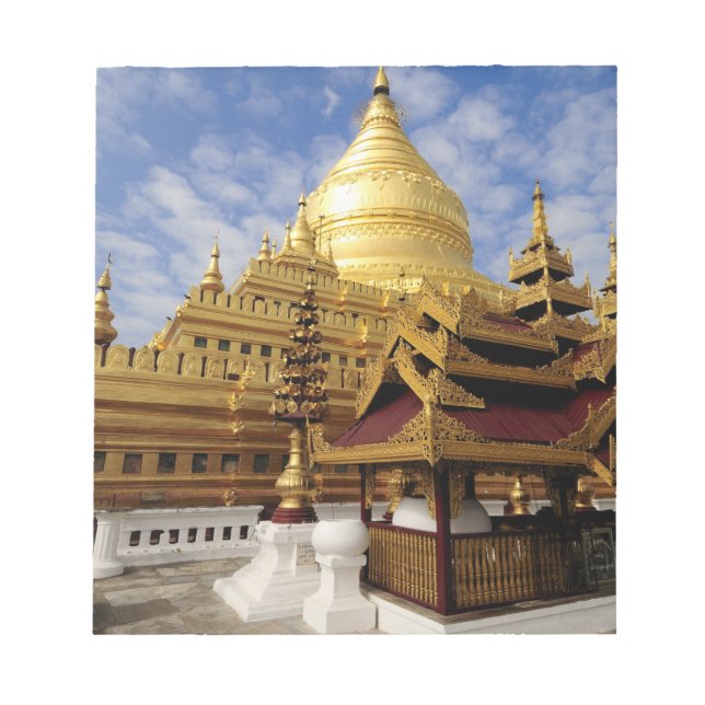Asia, Myanmar (Burma), Bagan (Pagan). The Shwe 2 Notepad (Front)