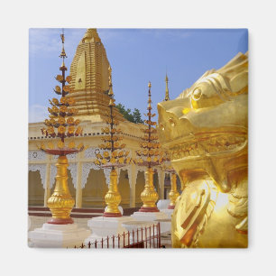 Asia, Myanmar (Burma), Bagan (Pagan). The Shwe 6 Magnet