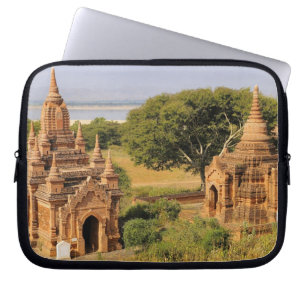 Asia, Myanmar (Burma), Bagan (Pagan). Various 2 Laptop Sleeve