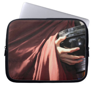 Asia, Myanmar (Burma), Mandalay. Novice monks Laptop Sleeve