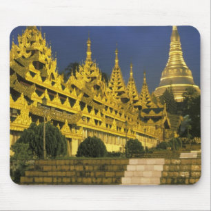 Asia, Myanmar, Yangon. Shwedagon Pagoda at Mouse Pad