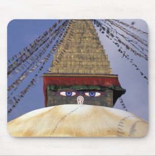 Asia, Nepal, Kathmandu. Bouddhanath Stupa. 2 Mouse Pad