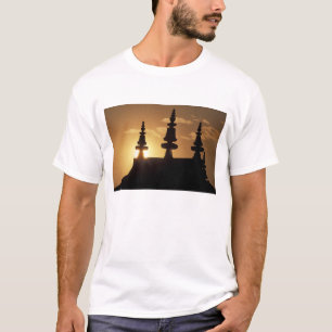 Asia, Nepal, Kathmandu. Bouddhanath Stupa. T-Shirt