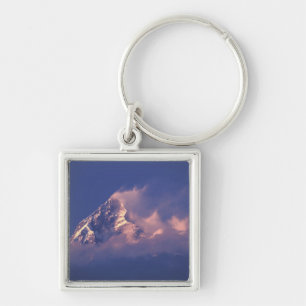 Asia, Nepal. Machhapuchhare Key Ring