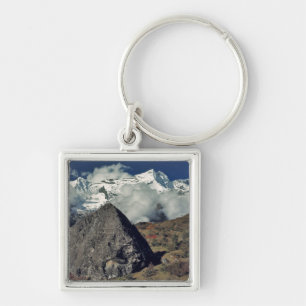 Asia, Nepal, Sagarmatha NP. A Buddhist prayer Key Ring