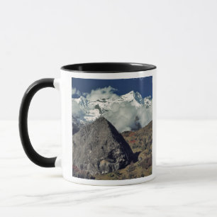 Asia, Nepal, Sagarmatha NP. A Buddhist prayer Mug