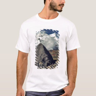 Asia, Nepal, Sagarmatha NP. A Buddhist prayer T-Shirt