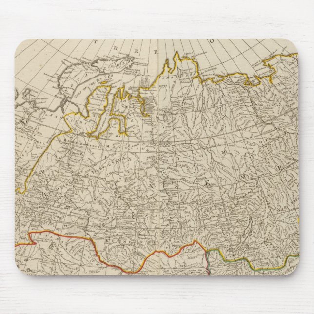 Asia north mouse pad (Front)