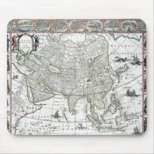 Asia noviter delineata, 1617 mouse pad