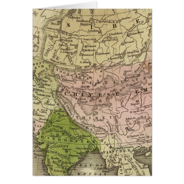 Asia Olney Map (Front)
