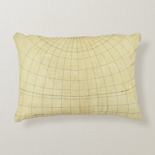 Asia Outline Decorative Cushion (Front)
