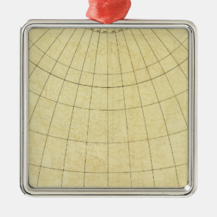 Asia Outline Metal Ornament