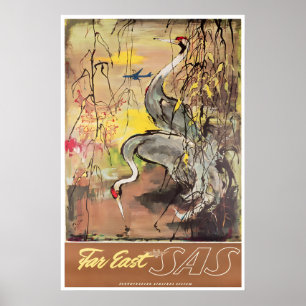 Asia Painting SAS Japan Travel Poster Japanese Art
