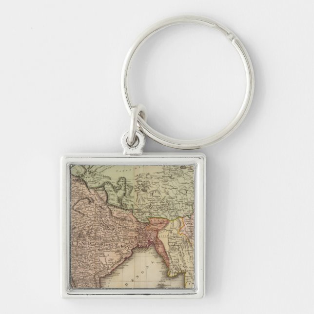 Asia, S sheets Key Ring (Front)