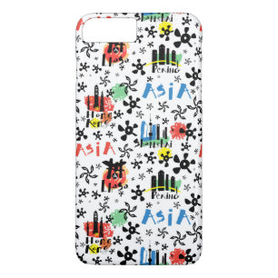 Asia   Symbols Pattern iPhone 8 Plus/7 Plus Case