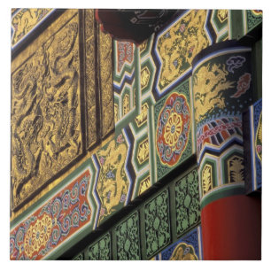 Asia, Taiwan, Taipei. The Grand Hotel, main Ceramic Tile