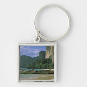 Asia, Thailand, Krabi. West Railay Beach, Key Ring