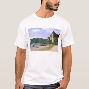 Asia, Thailand, Krabi. West Railay Beach, long T-Shirt