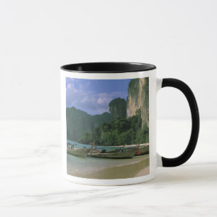 Asia, Thailand, Krabi. West Railay Beach, Mug