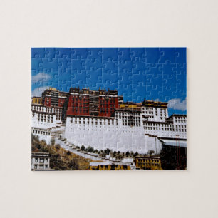 Asia, Tibet, Lhasa, Potala Palace aka Red 2 Jigsaw Puzzle
