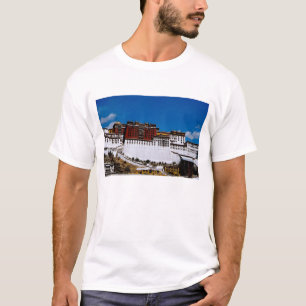 Asia, Tibet, Lhasa, Potala Palace aka Red 2 T-Shirt