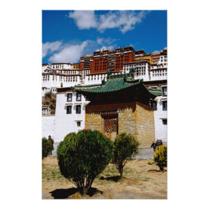 Asia, Tibet, Lhasa, Potala Palace aka Red Photo Print